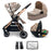 MB250i 3-in-1 Travel System with i-Size Car Seat - Dani Dyer Rose Gold Giraffe - Grade A