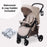 MB30 Plus Pushchair - Oatmeal - Grade B