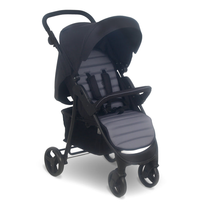 MB30 Stroller/Pushchair - Black/Grey - GRADE C