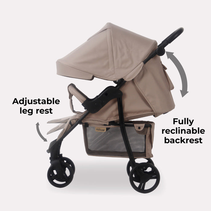 My Babiie MB30 Pushchair - Dani Dyer Taupe Plaid - Grade A