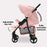MB30 Plus Pushchair - Pink Leopard - Grade A