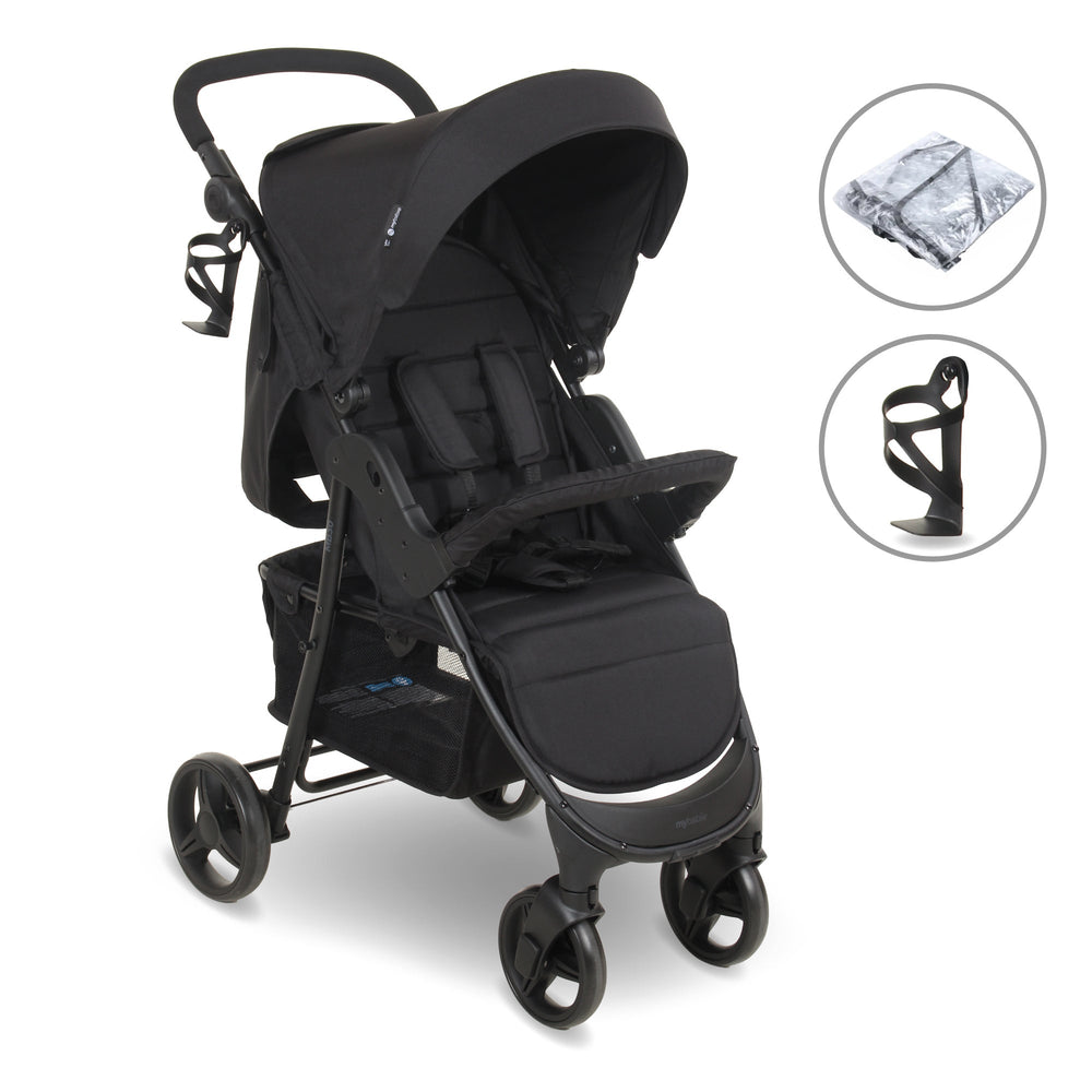MB30 Plus Pushchair - Black