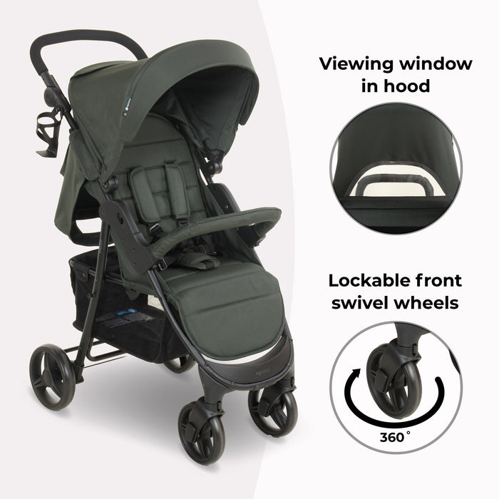 MB30 Plus Pushchair - Forest Green - Grade A