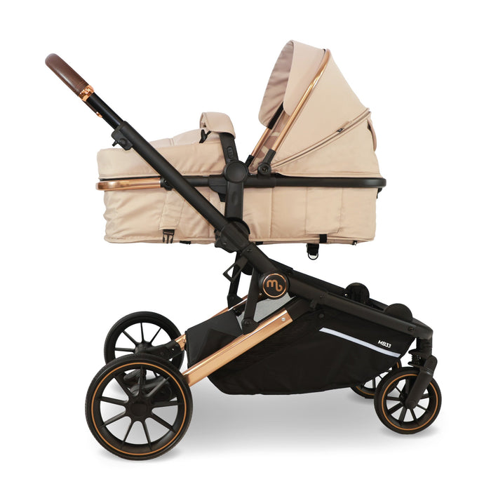 MB33 Tandem Pushchair with Infant Carrier and Base - Giraffe