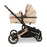 MB33 Tandem Pushchair with 2 Infant Carriers - Giraffe