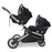 MB33 Tandem Pushchair with Infant Carrier & Base - Ivory