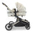 MB33 Tandem Pushchair with Infant Carrier - Ivory