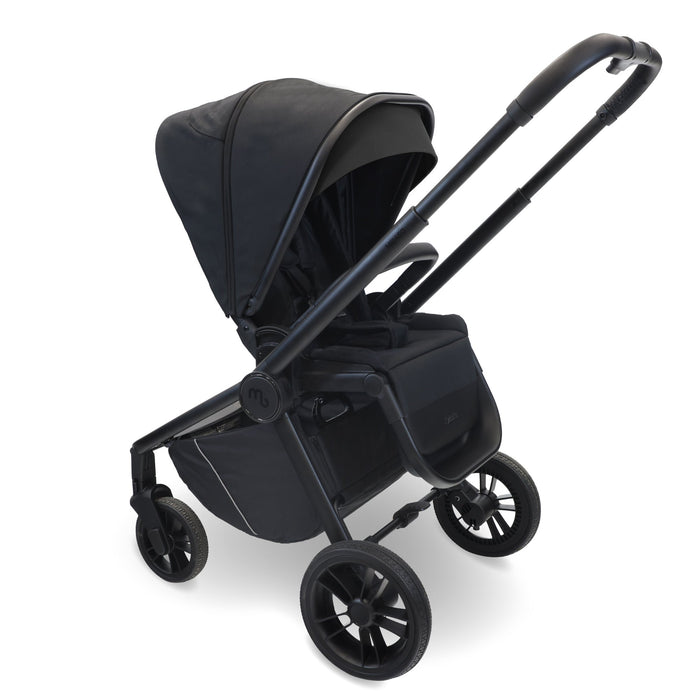MB450i 3-in-1 Travel System with Rotating Car Seat + Base - Black