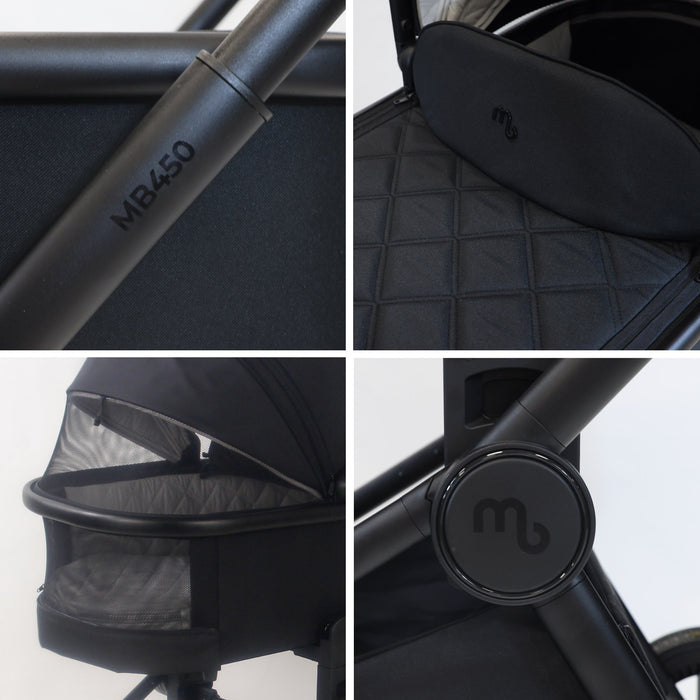 MB450i 3-in-1 Travel System - Black - Grade A