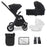 MB450 2-in-1 Pushchair & Carrycot - Black - Grade A
