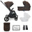 MB450 2-in-1 Pushchair & Carrycot - Chocolate - Grade A