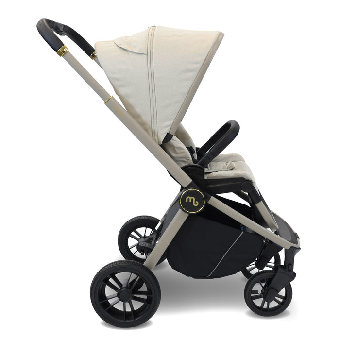 MB450i 3-in-1 Travel System with Rotating Car Seat + Base - Ivory