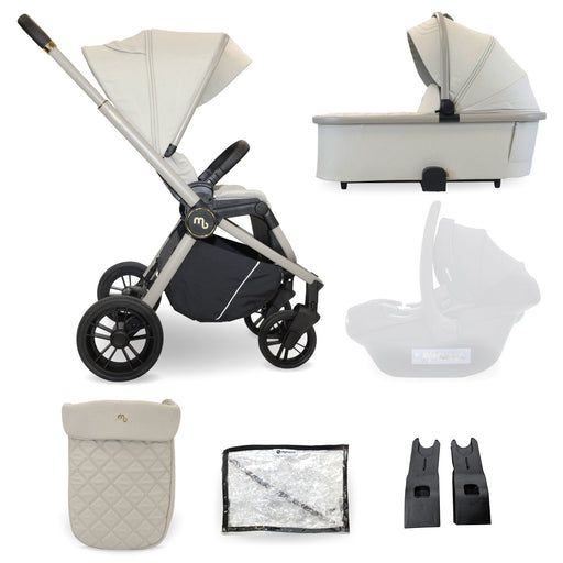 MB450 2-in-1 Pushchair & Carrycot - Ivory - Grade B