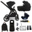 MB450 LUXE 3-in-1 Travel System with Base - Black