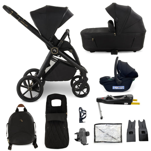 MB450 LUXE 3-in-1 Travel System with Base - Black