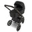MB450 LUXE 3-in-1 Travel System with Rotating Car Seat + Base - Black