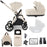 MB450 LUXE 2-in-1 Pushchair & Carrycot - Feather