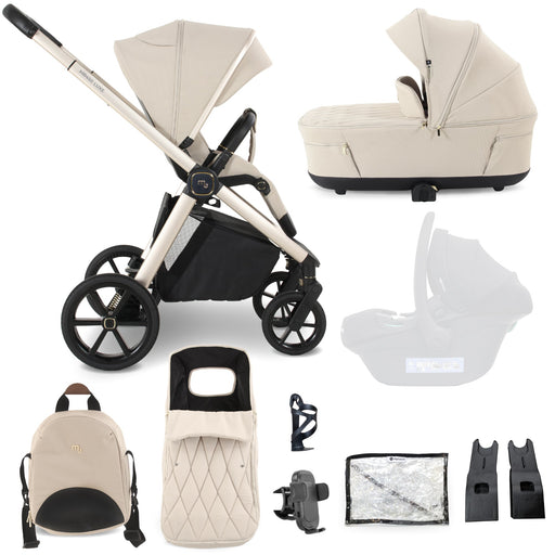 MB450 LUXE 2-in-1 Pushchair & Carrycot - Feather