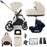 MB450 LUXE 3-in-1 Travel System - Feather