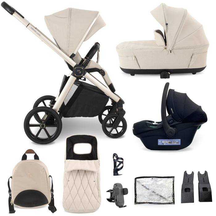 MB450 LUXE 3-in-1 Travel System - Feather