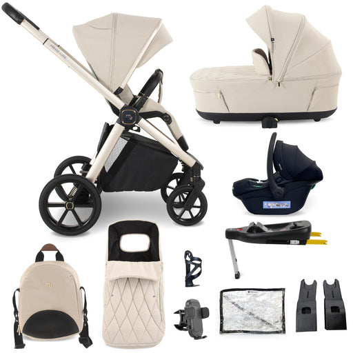 MB450 LUXE 3-in-1 Travel System with Base - Feather