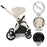 MB450 LUXE 2-in-1 Pushchair & Carrycot - Feather