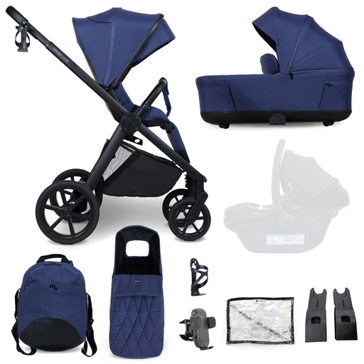 MB450 LUXE 2-in-1 Pushchair & Carrycot - Indigo