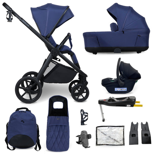 MB450 LUXE 3-in-1 Travel System with Base - Indigo