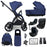 MB450 LUXE 3-in-1 Travel System with Rotating Car Seat + Toddler Seat + Base - Indigo