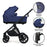 MB450 LUXE 2-in-1 Pushchair & Carrycot - Indigo