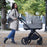 MB450 LUXE 2-in-1 Pushchair & Carrycot - Mink