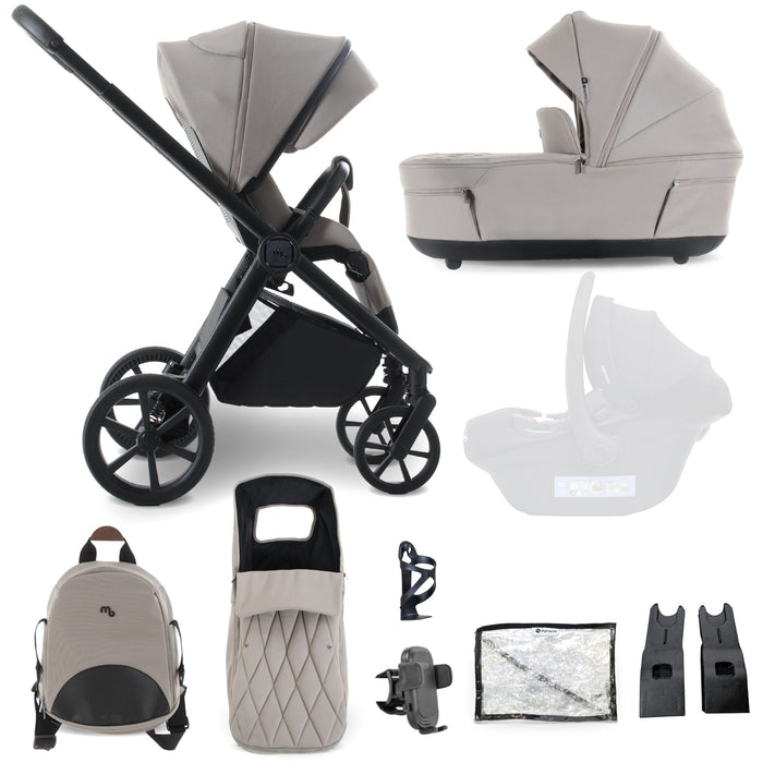 MB450 LUXE 2-in-1 Pushchair & Carrycot - Mink
