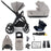 MB450 LUXE 3-in-1 Travel System with Base - Mink