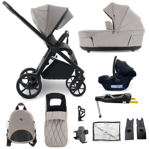 MB450 LUXE 3-in-1 Travel System with Base - Mink