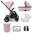MB450 2-in-1 Pushchair & Carrycot - Pastel Pink - Grade C