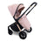 MB450i 3-in-1 Travel System with Rotating Car Seat + Base - Pastel Pink