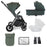 MB450 2-in-1 Pushchair & Carrycot - Forest Green - Grade C