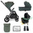 MB450i 3-in-1 Travel System with Rotating Car Seat + Base - Forest Green