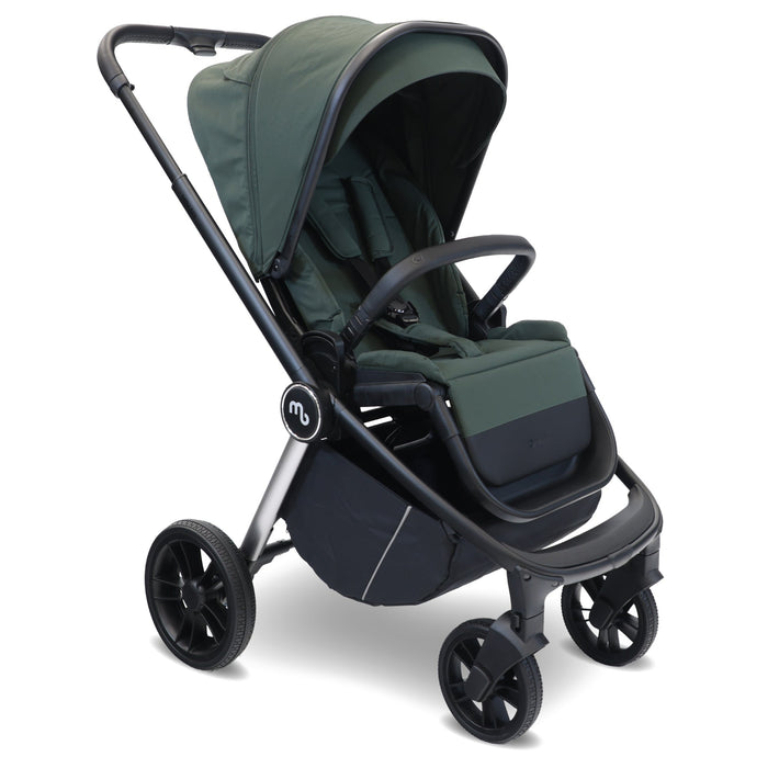 MB450i 3-in-1 Travel System with Rotating Car Seat + Base - Forest Green