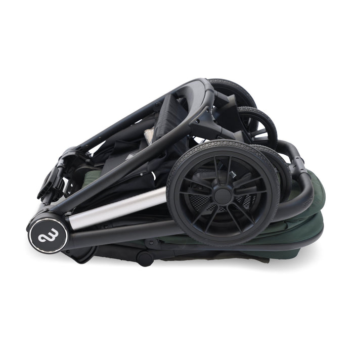 MB450i 3-in-1 Travel System with Rotating Car Seat + Base - Forest Green