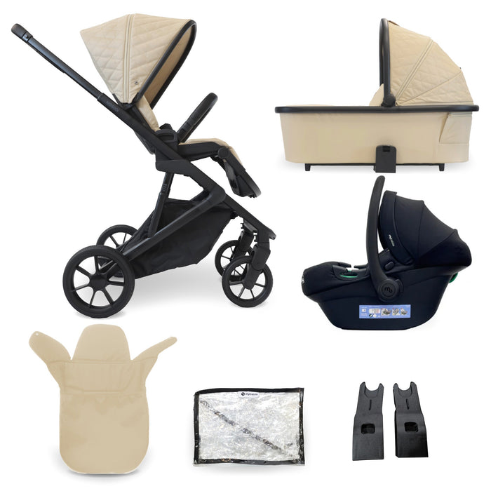 MB500 3-in-1 Travel System - Almond - Grade A
