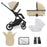 MB500 2-in-1 Pushchair & Carrycot - Almond - Grade B