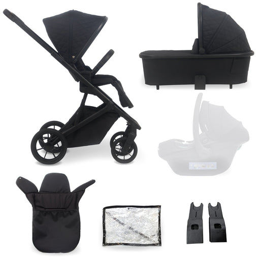 MB500 2-in-1 Pushchair & Carrycot - Obsidian Black - Grade B