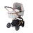 MB500i 3-in-1 Travel System with i-Size Car Seat - Rose Gold Marble - Grade B