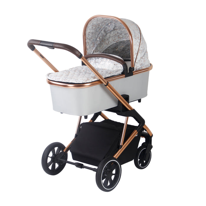 MB500i 3-in-1 Travel System with i-Size Car Seat - Rose Gold Marble - Grade B