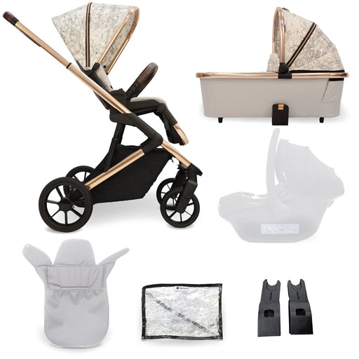 MB500 2-in-1 Pushchair & Carrycot - Rose Gold Marble - Grade B