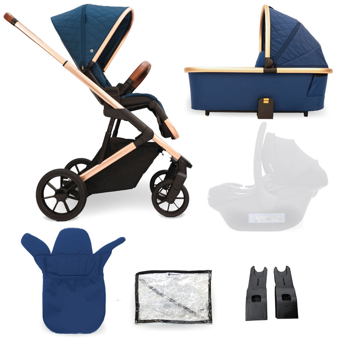 MB500 2-in-1 Pushchair & Carrycot - Opal Blue - Grade B