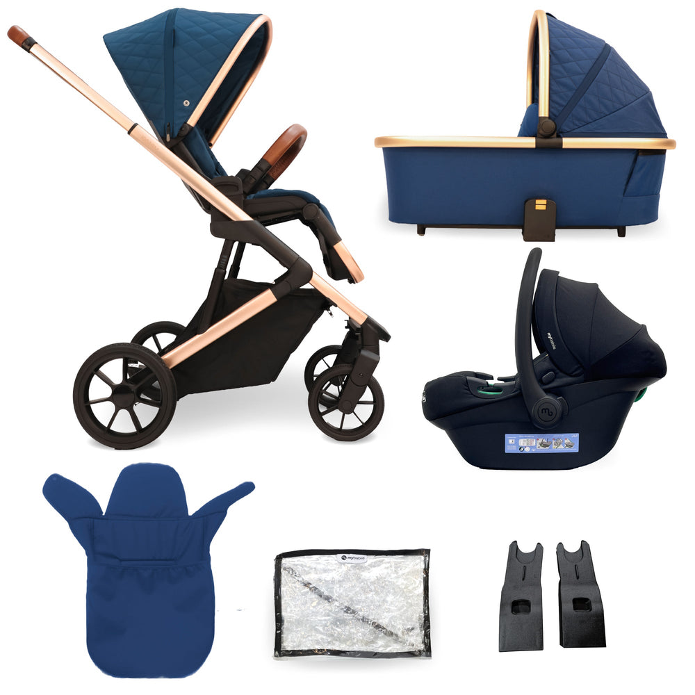 MB500 3-in-1 Travel System - Opal Blue - Grade A