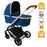 MB500 2-in-1 Pushchair & Carrycot - Opal Blue - Grade A