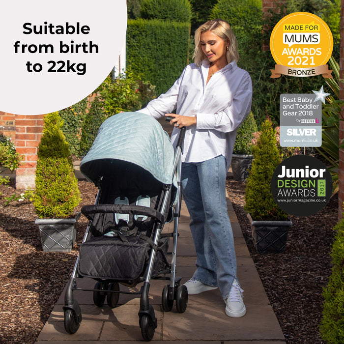 MB51 Plus Stroller - Quilted Aqua - Grade A